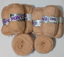 Wendy Monaco 50% Wool 50% Acrylic Yarn Shade 69 50g x 8 Skeins Knitting Crochet