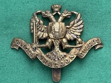WW1, The 1st (King's) Dragoon Guards ~ 100% Genuine British Military Cap Badge