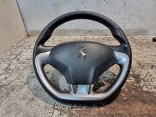 Citroen DS3 Steering Wheel & SRS Horn Button 3Spoke 2013 PreFacelift OEM 3068794