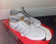 Adidas Original Seeley Skateboard Low Suede Trainers Grey UK9 US9.5 B27786