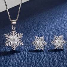 Crystal Snowflakes 925