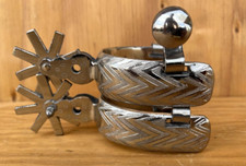 CHARRO SADDLE SPURS. ESPUELAS