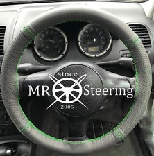 GREY TWO TONE LEATHER STEERING