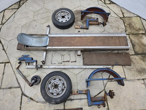 Single motorbike trailer - single,