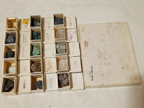 Box vintage mineral - box, 15