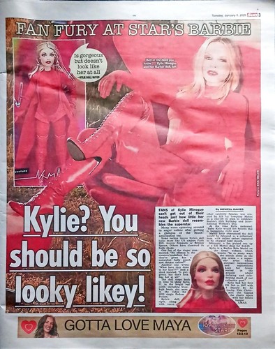 Kylie minogue barbie - kylie, doll