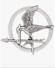 Stunning 1pc Silver Mockingjay