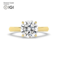 Round Diamond Engagement Ring