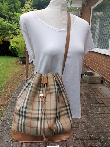 Vintage brown burberry nova - burberry,