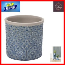 Elegant Dark Blue Glazed