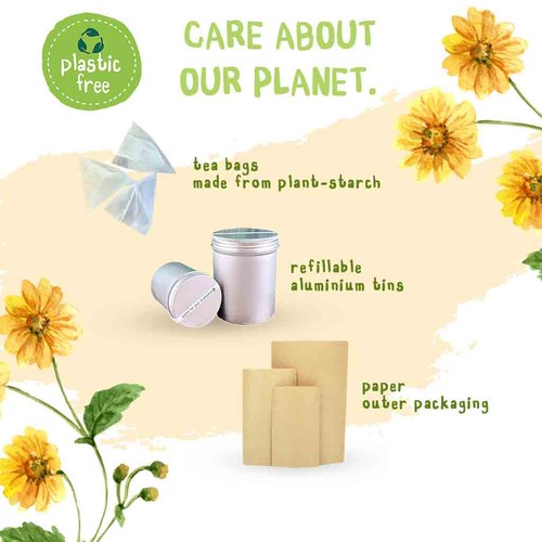 Organic chamomile tea bags - organic, |
