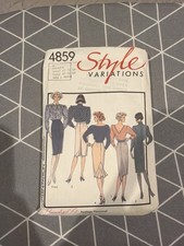 Vintage 1980s Style Sewing
