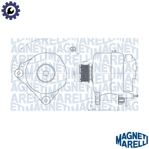 Alternator 063731810010 for - 063731810010,