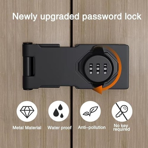 Garden door shed lock digit - door,