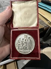 Vintage attendance medal and - vintage,