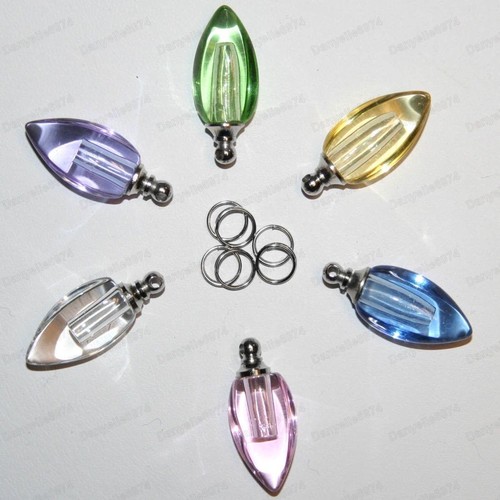 Screw top empty glass vials - top,