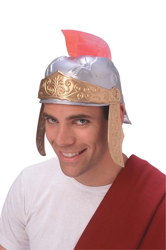 Mens roman helmet fancy dress - mens,