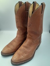 Chippewa Tan Mens Cowboy Boots