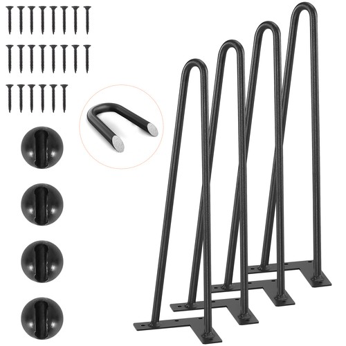 Hairpin furniture legs - 16",