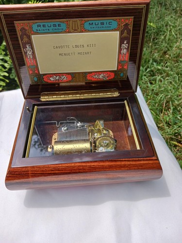 Reuge music box gavotte de - box,