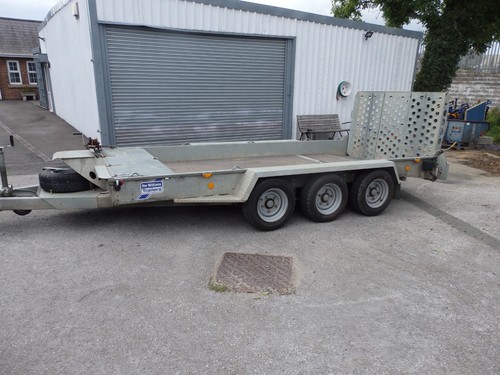 Ivor williams plant trailer - plant,