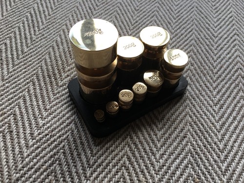 Beautiful set brass - beautiful, scale