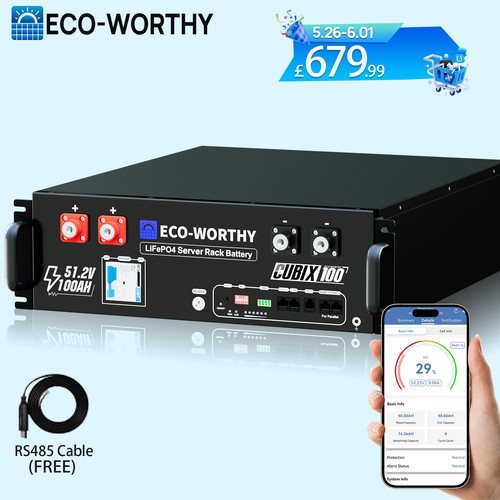 48v 100ah lifepo4 battery - 48v,