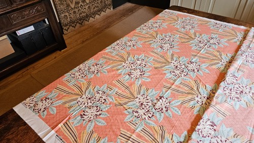 Vintage cotton fabric - vintage, 10