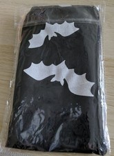 Teenage Girls Polyester Black Bat Print Halloween Fashion Tights. For Ages 10+
