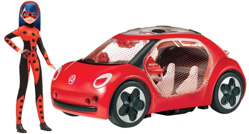 Ladybug beetle car with - ladybug, e-beetle