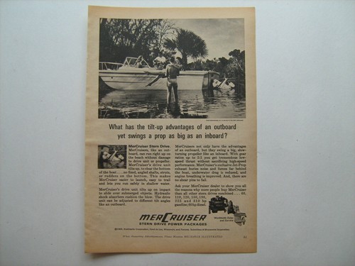 1965 mercury mercruiser - mercruiser, stern