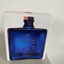 BOXED HAIG CLUB 70CL EMPTY