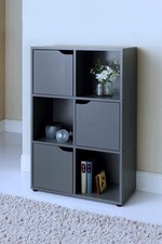 6 Cube Wooden Bookcase