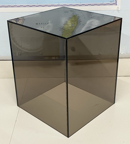 Vintage lucite acrylic - acrylic, smoked
