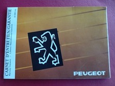 Peugeot 205 GTI 1.6 1.9 CTI Convertible Booklet GUARANTEE COUPONS Original 1990