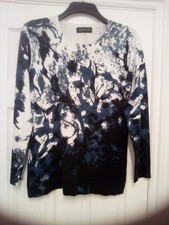 Paramour blue jersey jumper size s-m