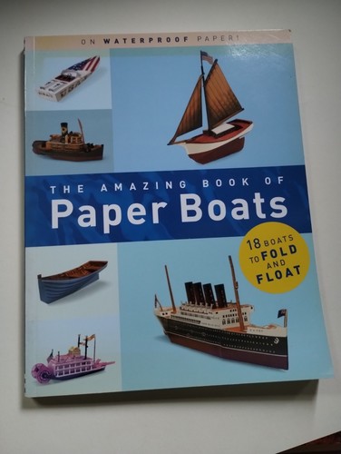 Book paper boats various - paper,