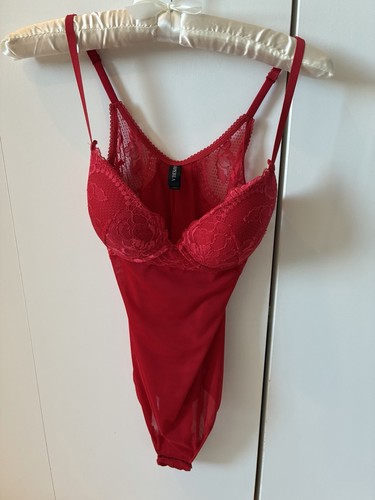 Perla red women teddy - red,