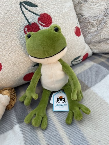 Jellycat finnegan frog brand - jellycat,
