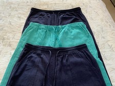 3 Pairs Marks & Spencer’s Linen Mix Wide Leg Trousers Size 18