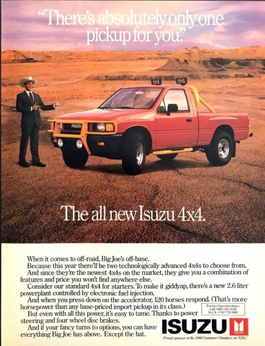 1988 isuzu 4x4 pickup very - 4x4, pickup,
