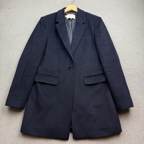 Hobbs coat size navy blue - hobbs,