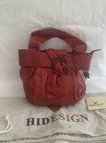Hidesign red soft leather - hidesign,