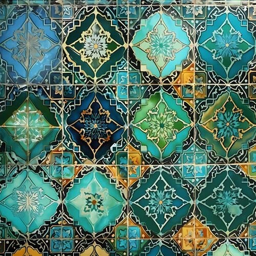20x moroccan peel and stick - peel,