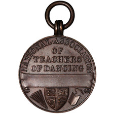 Great Britain National Association of Teachers of Dancing Medal – Undated