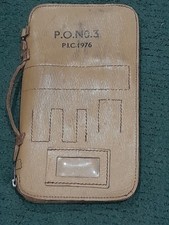 VINTAGE GPO/Post Office/BT Engineers Leather Tool Wallet No.3 1976