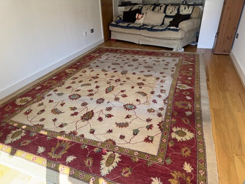 Hand knotted wool ziegler - hand,