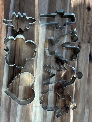 Vintage metal cookie - vintage,
