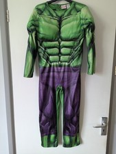 Boys Marvel Avengers Incredible Hulk Padded Costume By Tu Age 7- 8 Years