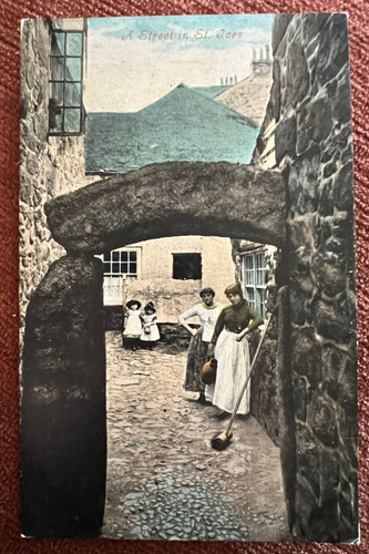 Antique postcard ives - postcard,